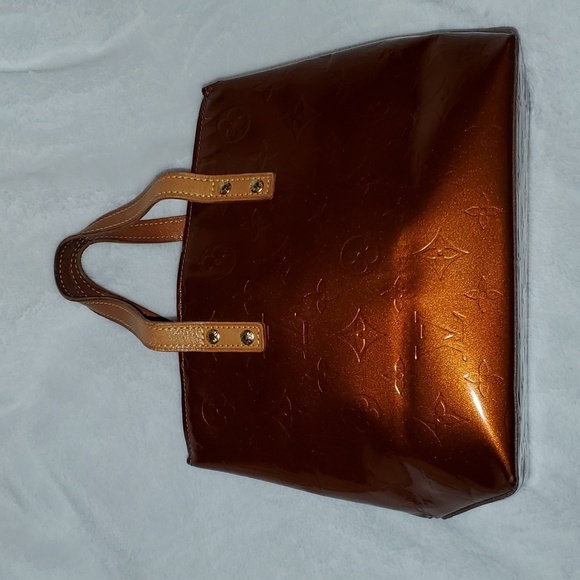 Louis Vuitton Monogram Vernis Reade PM Bronze Brown - Picture 1 of 14